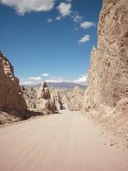 A mountain pass in the far north.