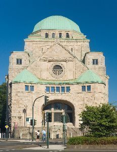 Essen Ruhrgebiet, an Old Synagogue in Germany 