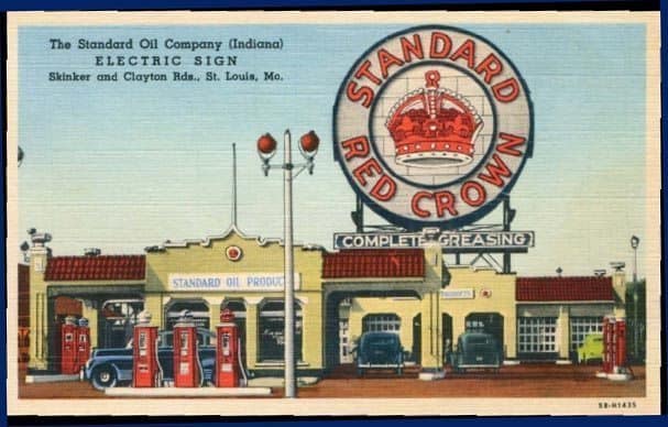 Standard Oil Postcard