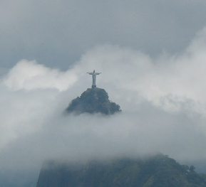 Rio's Carnaval and a Trip to Manaus 5 Cristo Redentor atop Corovado above Rio.