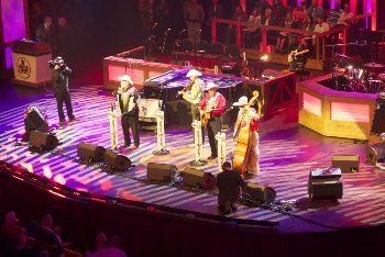 The Riders in the Sky playing at Nashville's Grand Ole Opry. Cathie Arquilla photos.