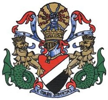 The official Sealand coat of arms.