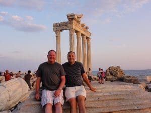 Temple of Apollo in Side, Turkey.