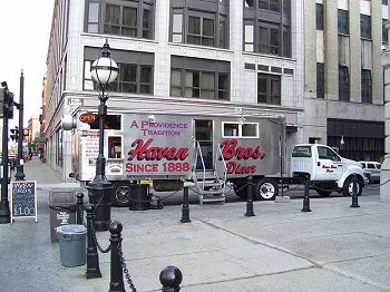 The Haven Brothers food truck, a Providence staple since 1888. Photo from Wikipedia.