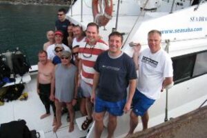 Gay Travel in the Caribbean A gay diving adventure in Saba, hosted by Undersea Expeditions, a gay friendly dive outfit on the island.