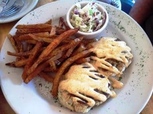 North Country Brewing Company Restaurant - North Country Crab Cakes. Habeeb Salloum photos. Butler, PA.