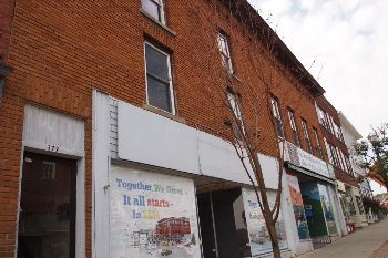 These six old buildings Newport will be razed for a new five story complex.