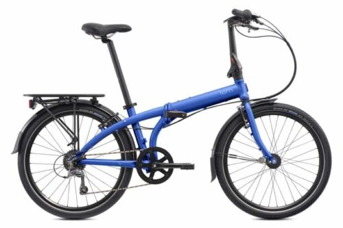 David Byrne tours the world and brings along this Tern folding bike to seek out adventures while touring.