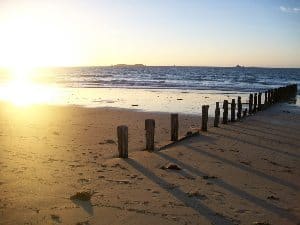 Grand plage at Saint Malo, Brittany France. Marc Latham photos.