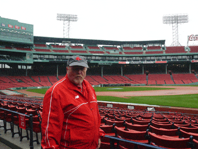 Our guide, Brian Hart, is a retired teacher from Westwood, Massachusetts. Boston Mass