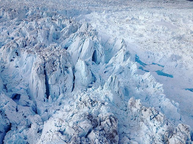 Jakobshavn Glacier from a helicopter. Pamela Roth photos.