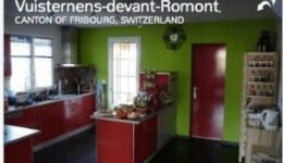 Canton of Fribourg Switzerland, one of many houses you can arrange house-sitting with in many different countries.