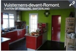 Canton of Fribourg Switzerland, one of many houses you can arrange house-sitting with in many different countries.