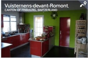 Canton of Fribourg Switzerland, one of many houses you can arrange house-sitting with in many different countries.