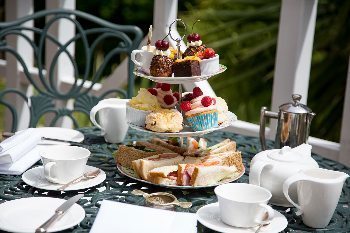 England: A Luxury Stay in Agatha's House 11 High Tea at the Orestone Manor in Devon, England.