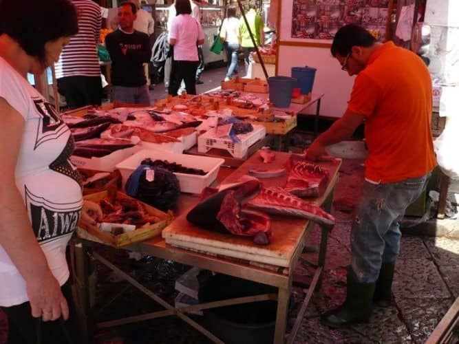 Palermo: A Sicilian Treasure 7 The market in Ballaro, Palermo Sicily.