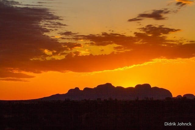 Uluru sunset