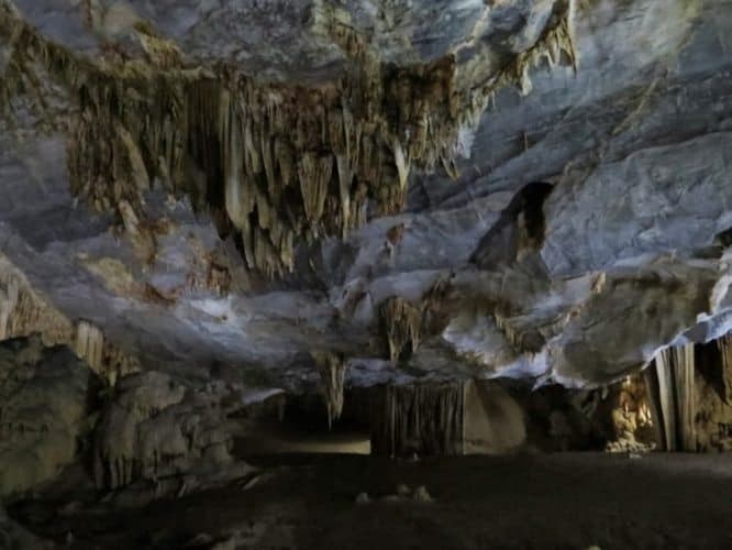 Paradise cave in Phong Nha-Ke Bang National Park Vietnam.