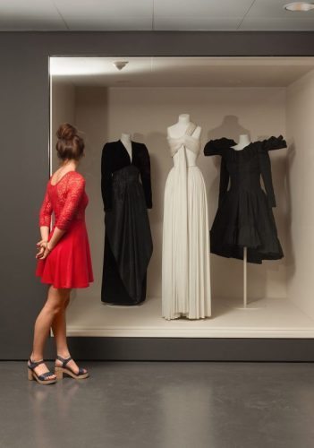 Berlin's Ever Changing Museum Landscape 3 Dresses from the 1970's and 80's as part of the fashion collection at The Museum of Decorative Arts.