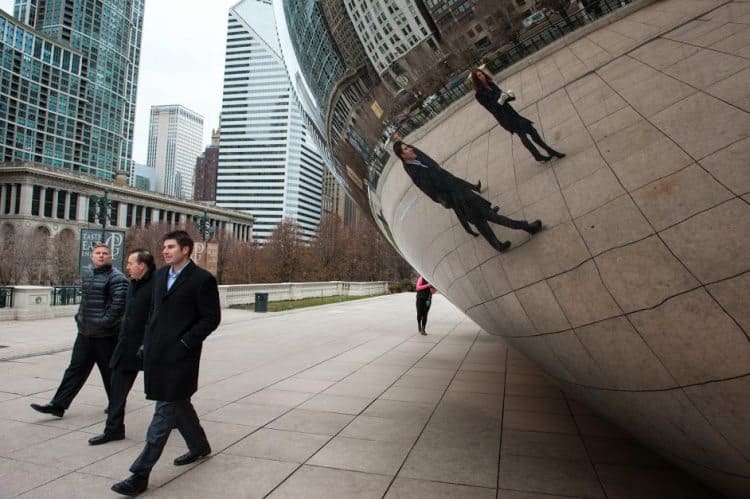 Cloud gate Millenium Park Ibrahim Cetindemir photo