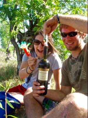 Argentina: Pedaling to Mendoza's Famous Vines 3 Pupetteers