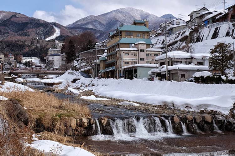 Shibu Onsen a great place to visit the snow monkeys in Japan