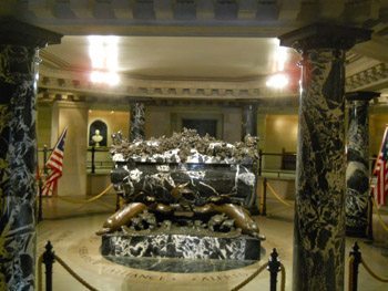 Famed navy captain John Paul Jones tomb below the USNA chapel in Annapolis. Jack Dunphy photo.