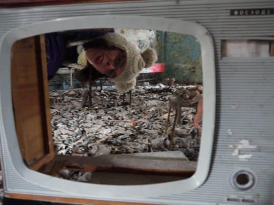 Ukraine: A Visit to Chernobyl 7 tv set view