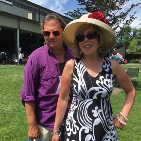 At Tanglewood, some women wear dresses and hats and everyone brings a fancy picnic to enjoy on the lawn while the BSO plays in the Shed. 
