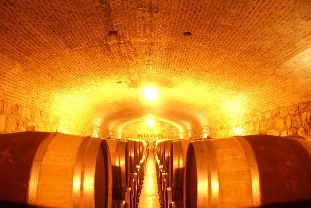 Alta Vista's original cellar in Lujan de Cuyo