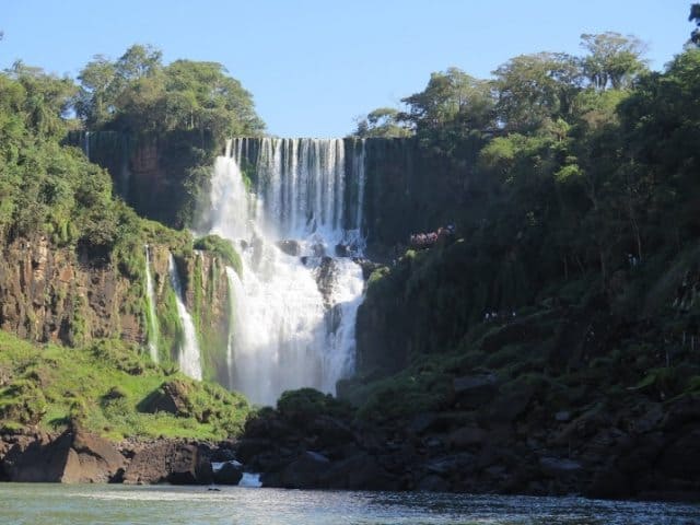 Many hiking trails through Iguazu National Park provide different views of the falls.