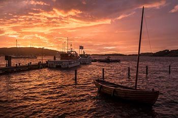 sunset west sweden1