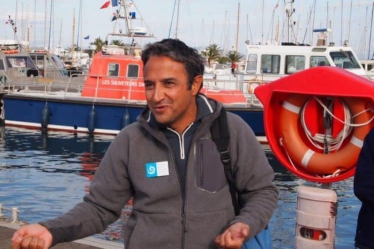 Jerome Vian, a guide at the Port-Cros National Park in Provence, France.