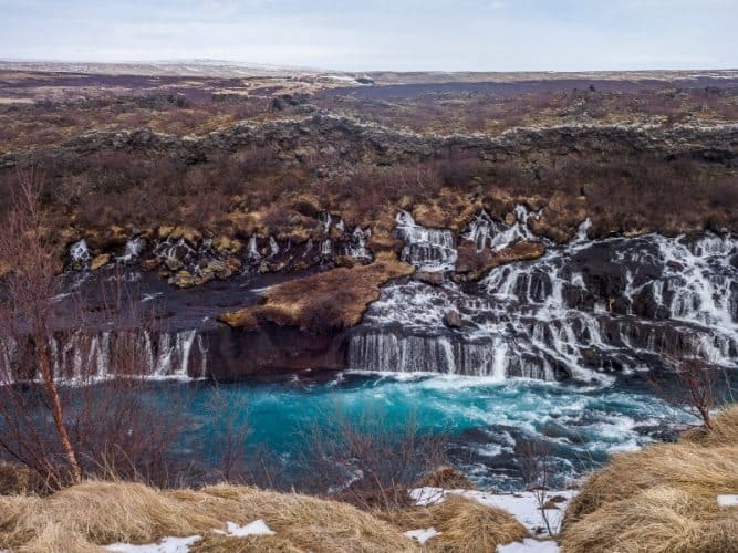 The waterfalls