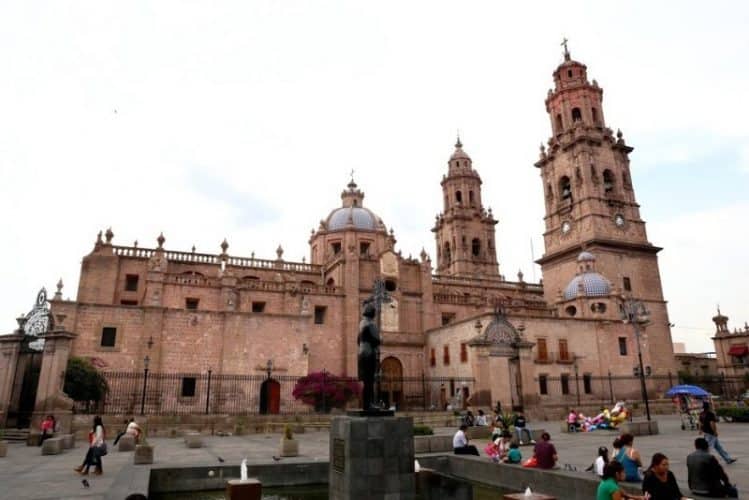 Downtown Morelia Mexico