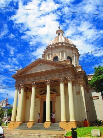 National Pantheon of Heroes in Paraguay's capital, Asunción.