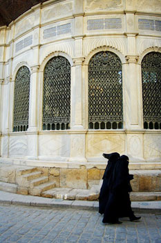 The hijab has become more common on Cairo's streets.