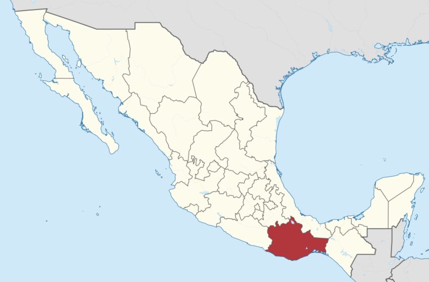 Oaxaca is in the lower part of Mexico.