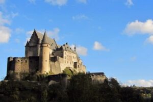 Vianden Castle in Luxembourg. Enjoy a 24 hour visit to this compact history filled European destination!