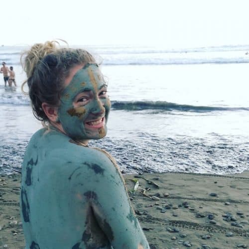 Clay baths at the end of the week were a great way to cool off