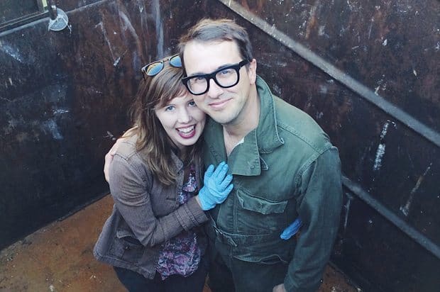 No Baggage: A Sudden Departure 1 Clara and Jeff: dumpster living in Texas.