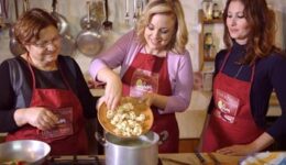 Kathy McCabe takes a cooking lesson in Puglia. Kathy McCabe photos.