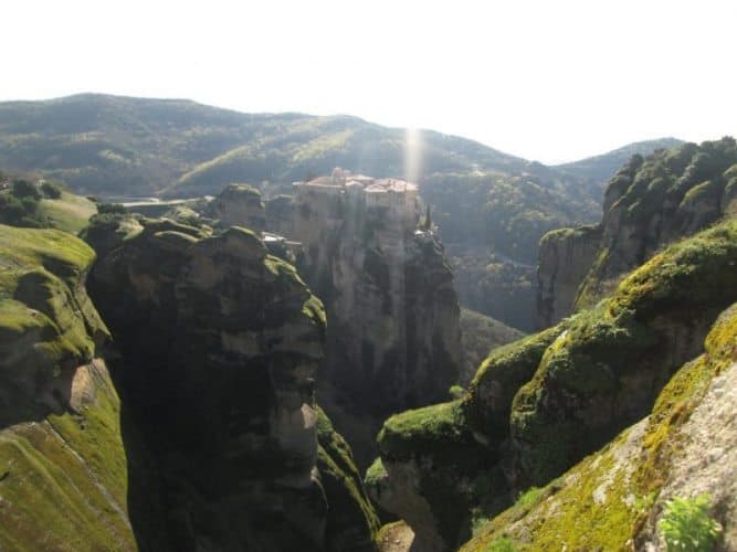 Meteora's clifftop monasteries are breathtaking.