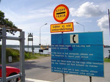 Waiting for the ferry