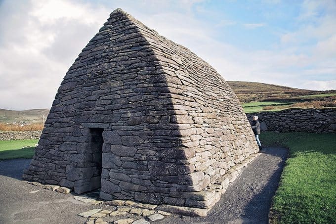The Gallarous Oratory was built about 1,300 years ago and is one of the best preserved Christian churches. The tightly fitted stones remain watertight.