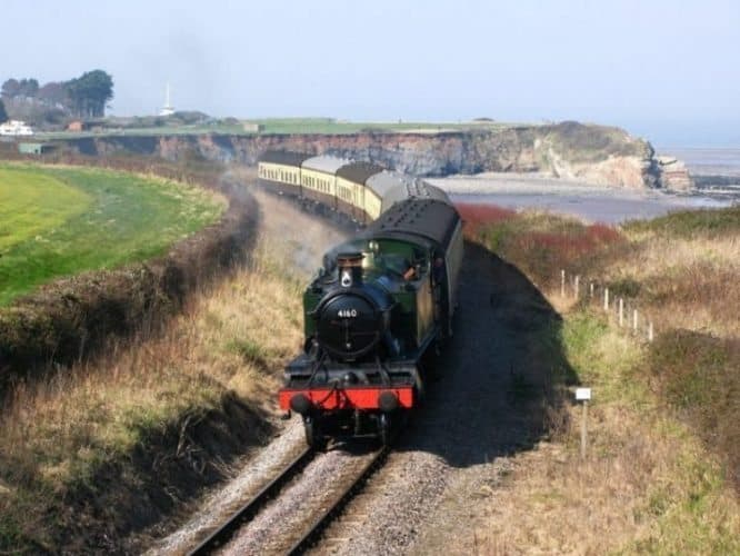 West Somerset railway in England.