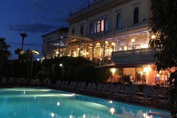 Grand Hotel Villa Serbelloni pool. Shelley Rotner photos.