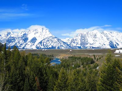 Snake River and The Grand Tetons