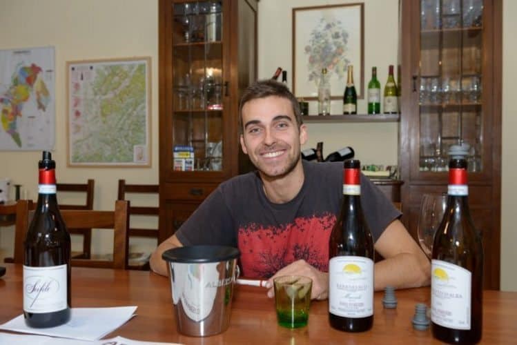 Winemaker Danilo Nada of Nada Fiorenzo winery.
