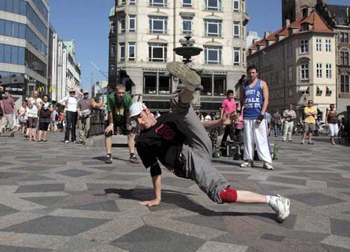 Breakdancer in Copenhagen